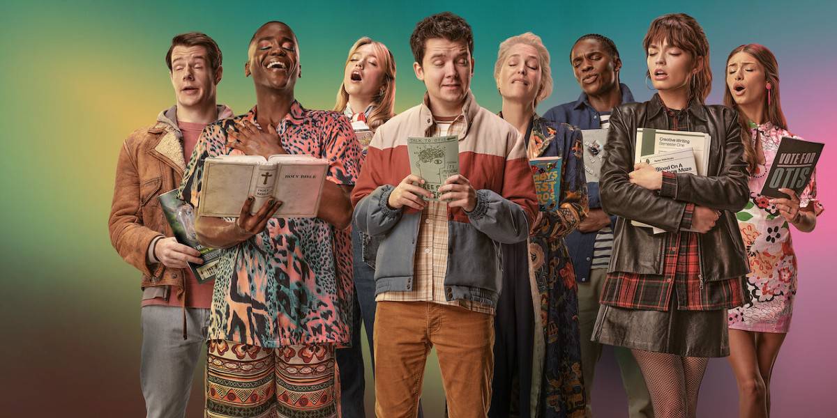 The cast of the Netflix show Sex Education