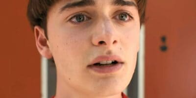 Noah Schnapp looking shocked in Stranger Things