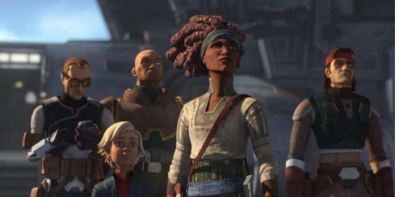 'The Bad Batch' S2 team stands together on Pabu