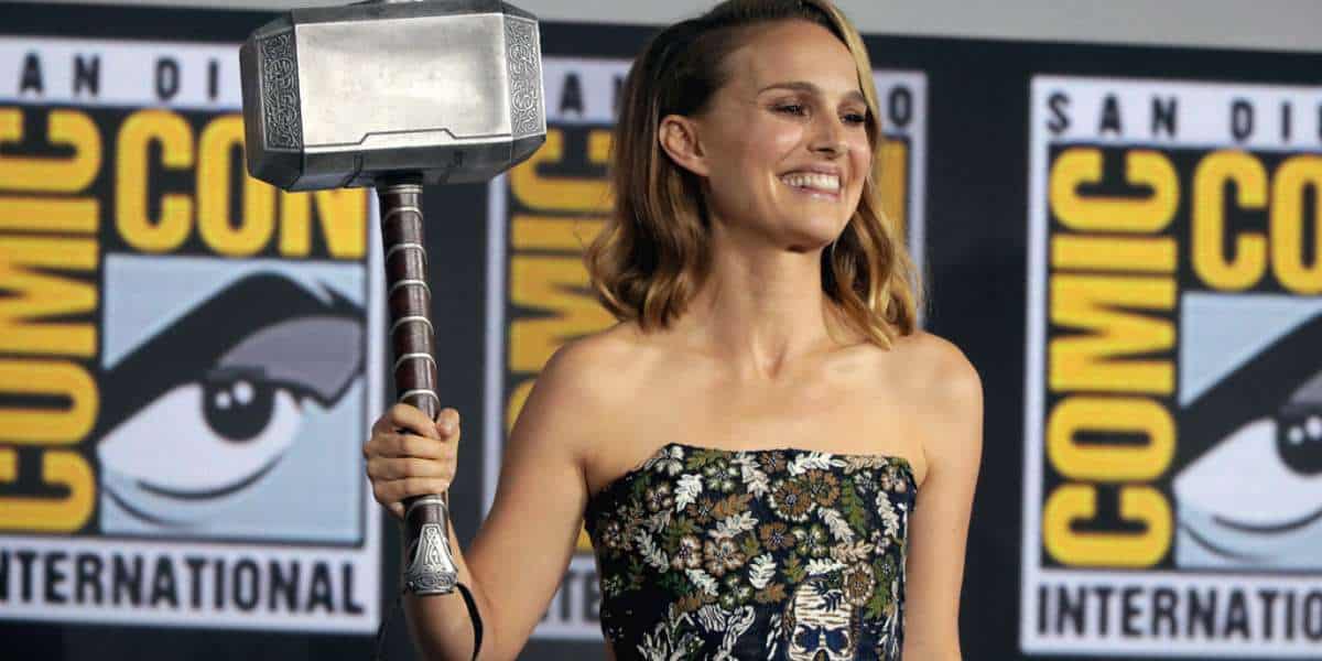 Natalie Portman speaking at San Diego Comic-Con 2019