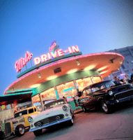 Mel's Drive-in Diner at Universal Studios Florida.