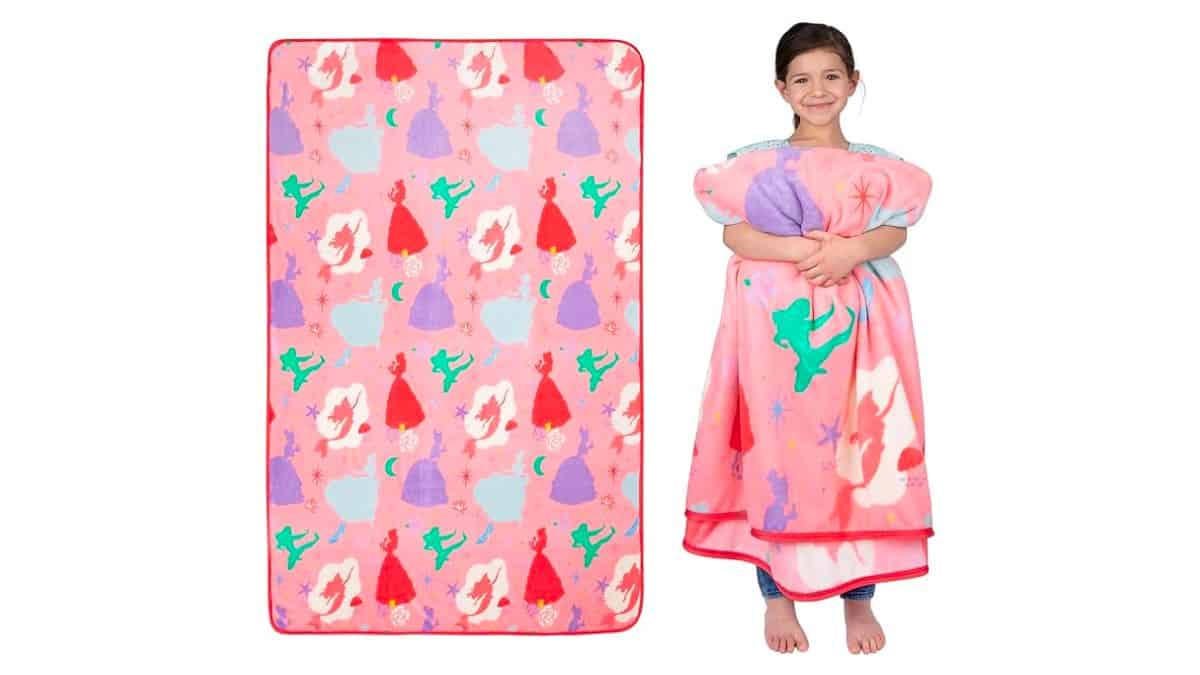 Disney Princess Super Soft Plush Throw Blanket
