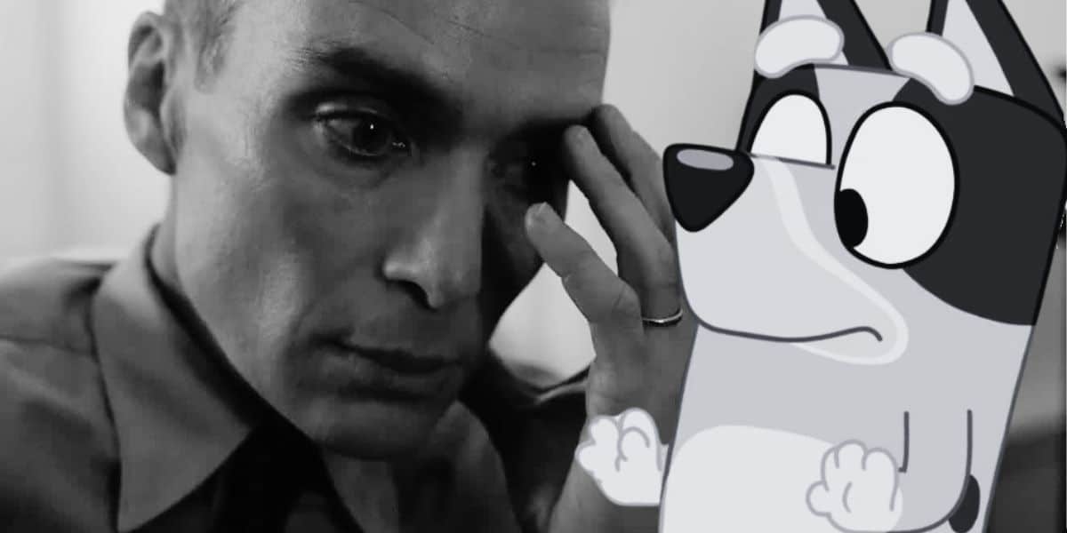 Bluey consoles Oppenheimer