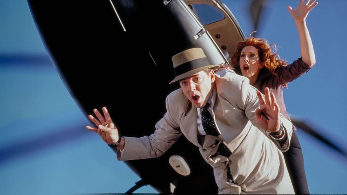 Matthew Broderick playing Inspector Gadget in the 1999 Disney movie 'Inspector Gadget'