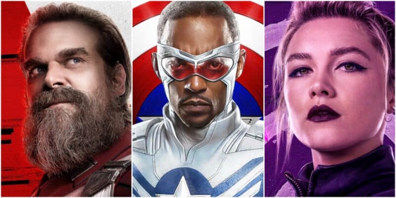 Red Guardian, Captain America, and Yelena Belova