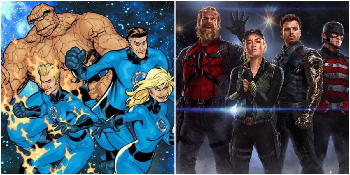 The Fantastic Four in Space, concept art for the Thunderbolts