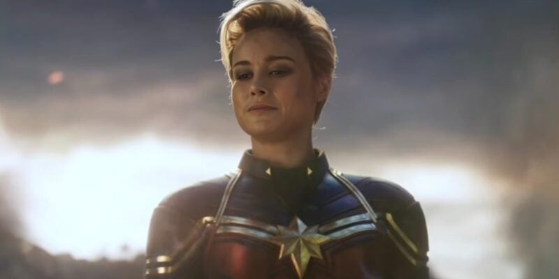 Captain Marvel (Brie Larson) in Avengers: Endgame