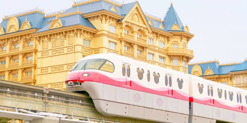 The Monorail at Tokyo Disney