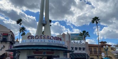 Entrance of Disney's Hollywood Studios.