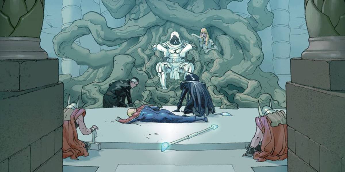 An iconic image from Secret Wars (2015)