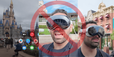 Apple Vision Pro now banned at Walt DIsney World