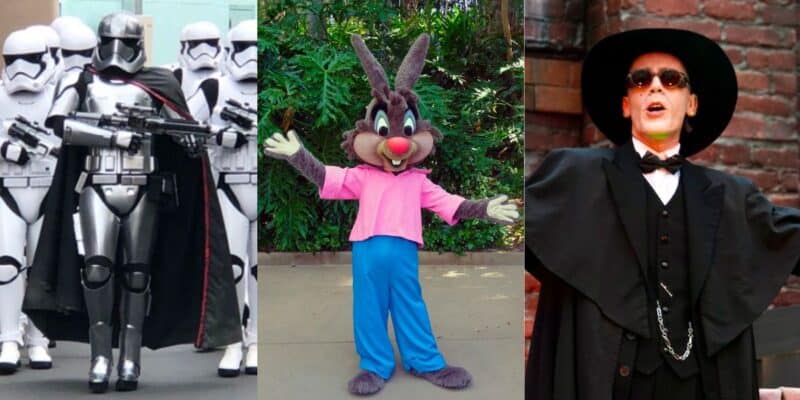 rare characters removed from Disney Parks