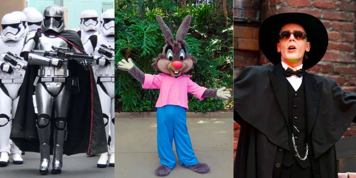 rare characters removed from Disney Parks