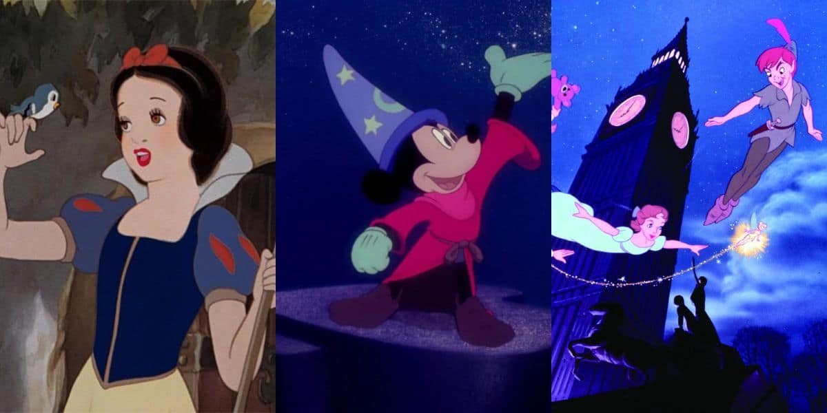 Three Disney Movies that were rereleased