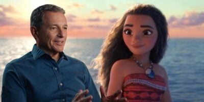 Iger seen with Moana