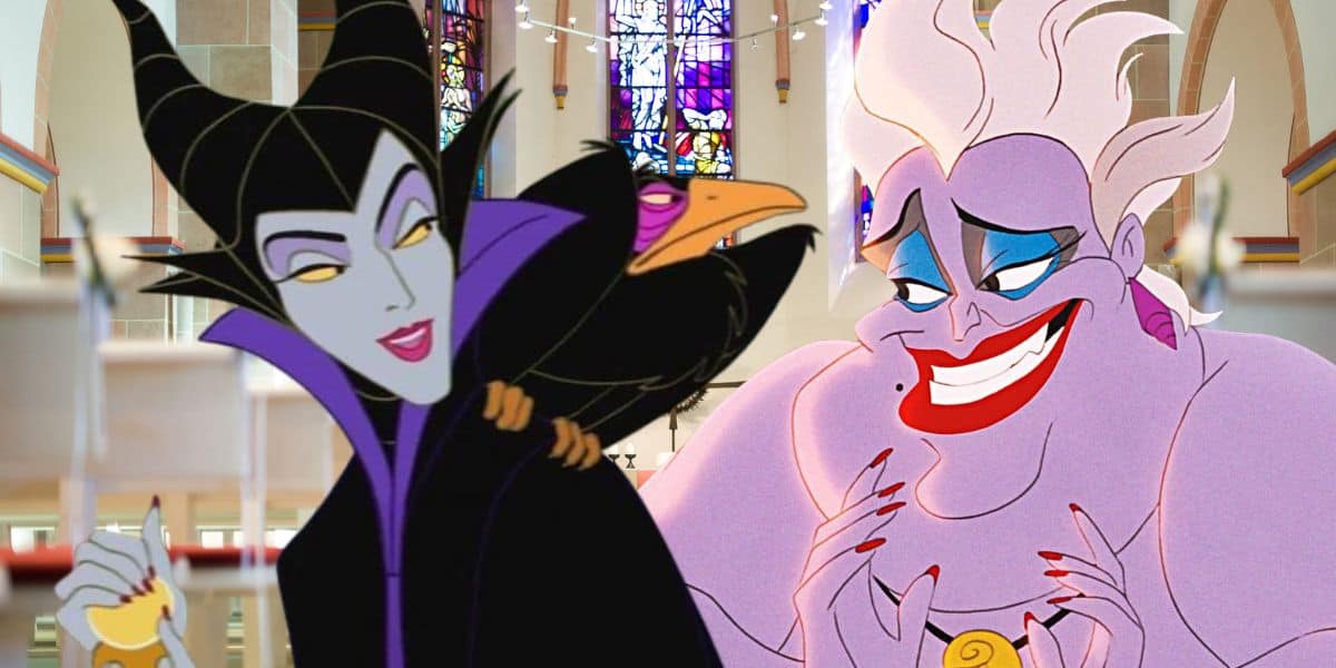 Maleficent and Ursula getting married