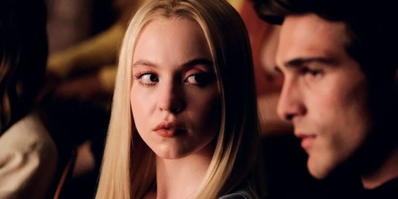 Sydney Sweeney and Jacob Elordi in Euphoria