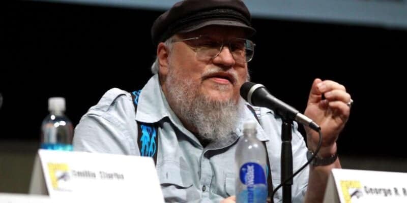 George R.R. Martin speaking at Comic-Con San Diego 2013