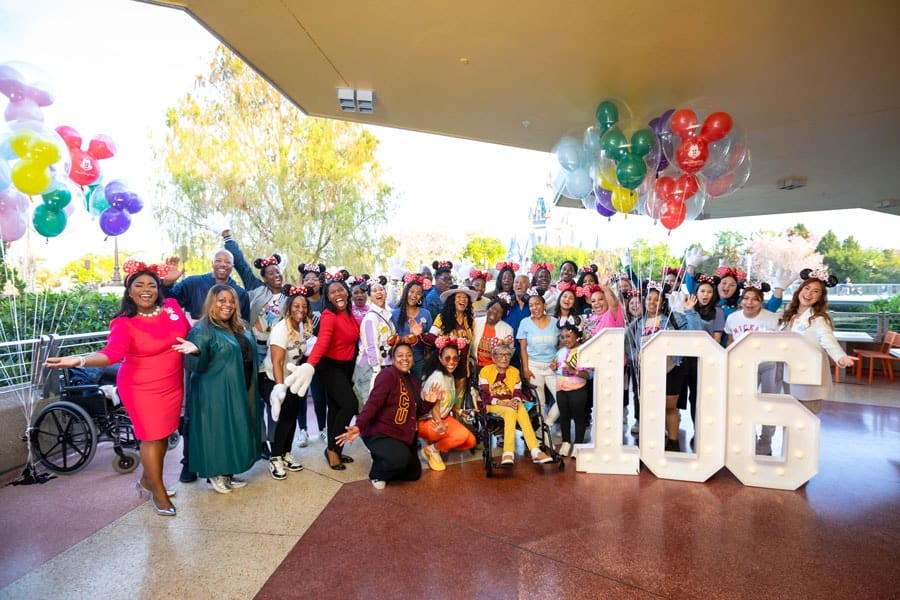 Magnolia Jackson turns 106 years old and visits Disney World for the first time ever.