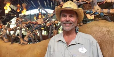 Joe Rohde smiling in the Animal Kingdom