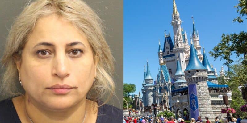 Woman arrested at Magic Kingdom.