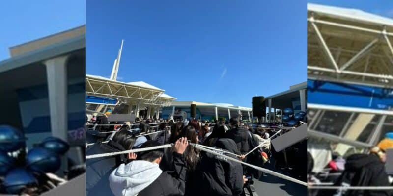 Earthquake hits Tokyo Disney.