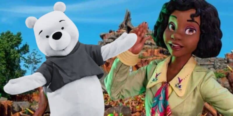 Pooh is replaced by Tiana