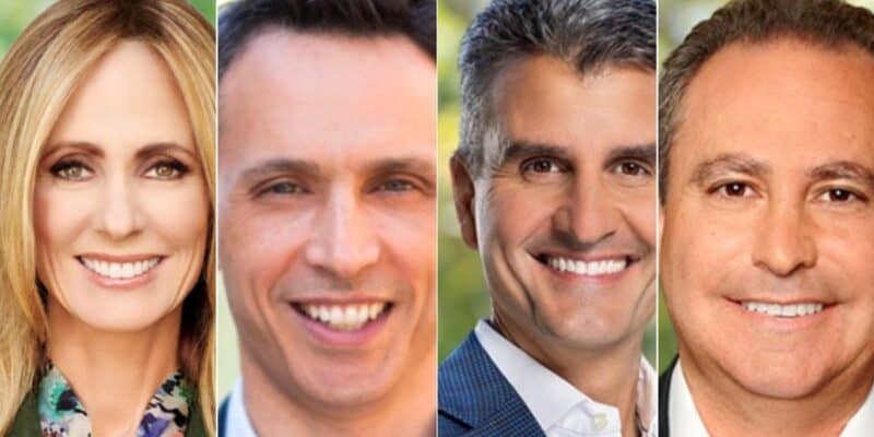 Disney executives Dana Walden, Jimmy Pitaro, Josh D’Amaro, and Alan Bergman