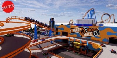 Mattel Adventure Park Hot Wheels concept art