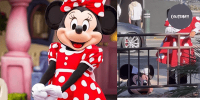 Minnie Mouse goes viral