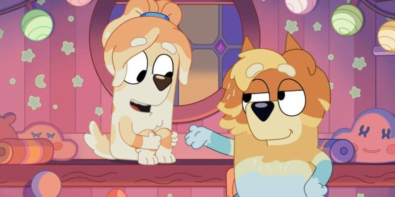 Uncle Rad and Aunt Frisky seen in Bluey