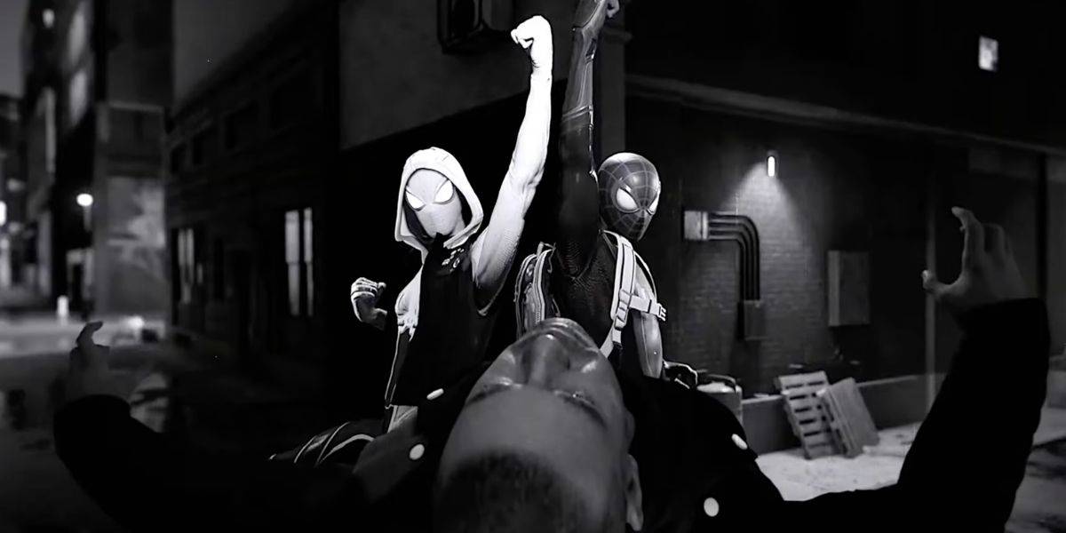 Spider-Man in still from leaked footage of canceled Spider-Man project