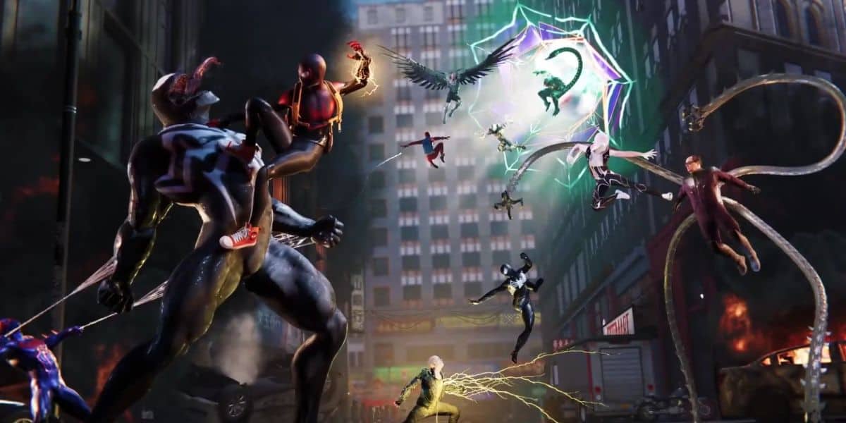 Villains in "Spider-Man: The Great Web"