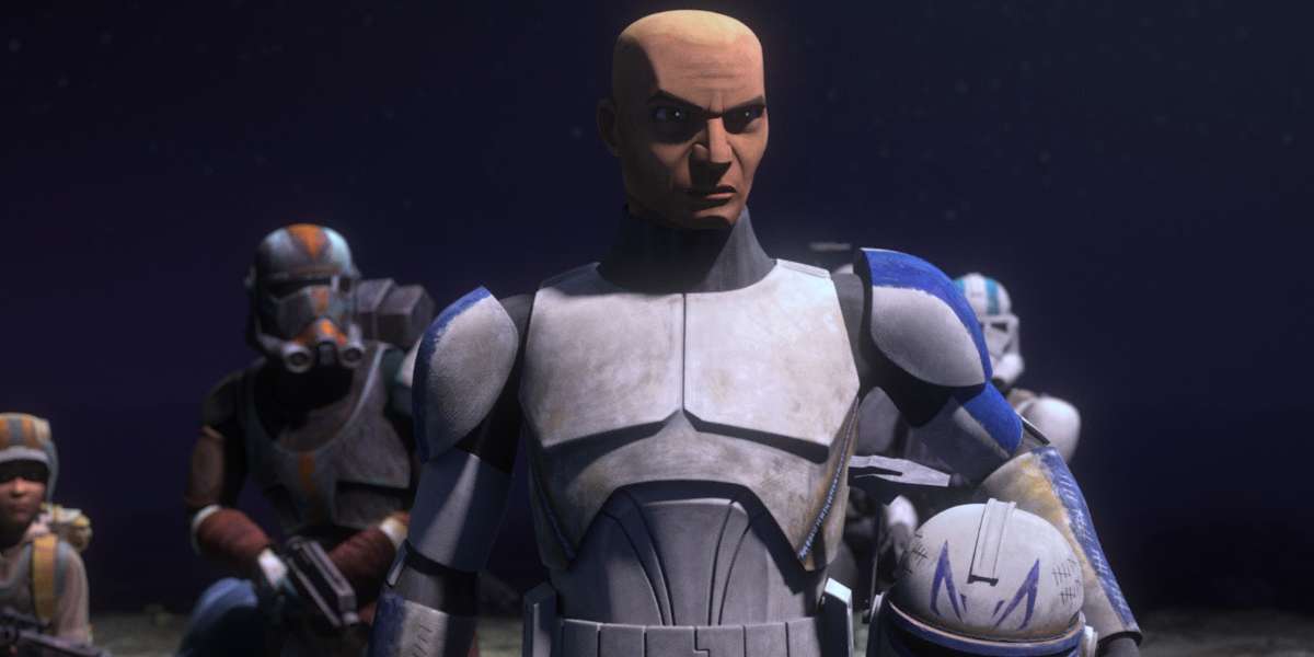 Rex (Dee Bradley Baker) on his base on Teth in 'Star Wars: The Bad Batch' S3