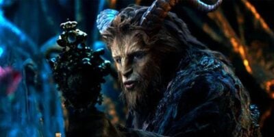 Dan Stevens as the Beast in the live-action remake