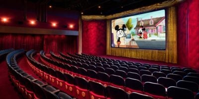 Vacation Fun entrance at Mickey Shorts Theater inside Disney’s Hollywood Studios at Walt Disney World.