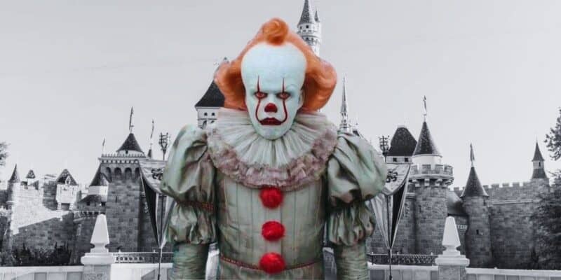 Pennywise at Sleeping Beauty Castle