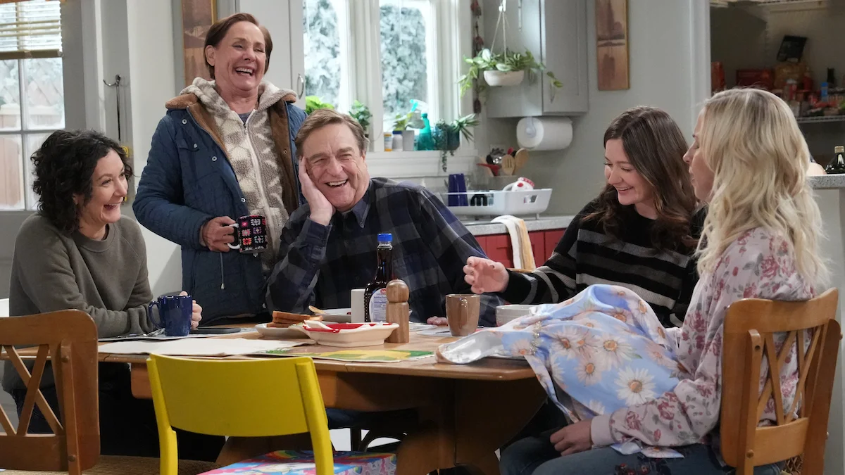 A joyful family scene in a kitchen similar to 