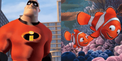 Mr. Incredible and Finding Nemo