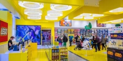 The LEGO Store at Disneyland Paris.