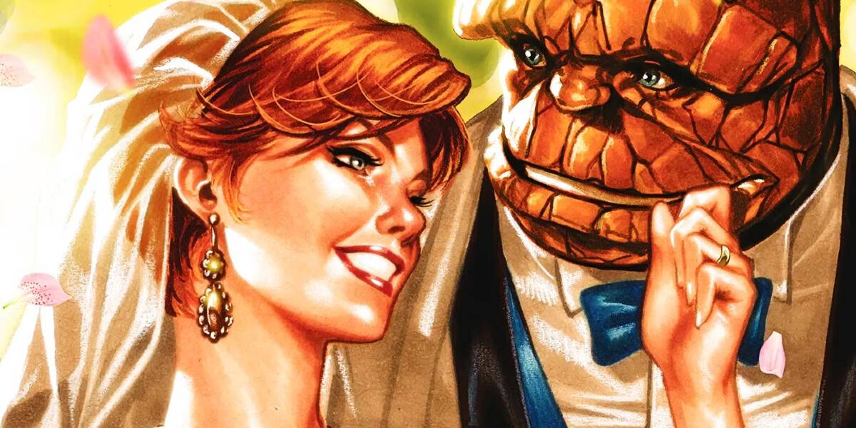 Alicia Master and The Thing/Ben Grimm get married.