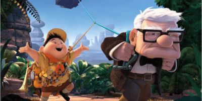 Carl and Russell in 'Up'