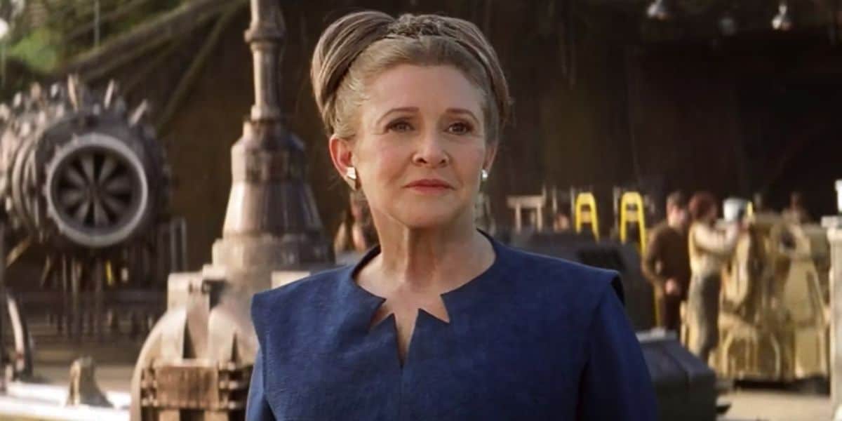Princess Leia (Carrie Fisher) in the sequel trilogy