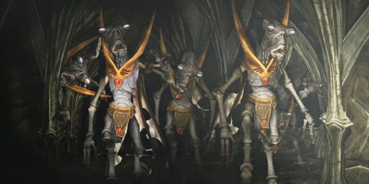 horrific scene from Legacy of Fear