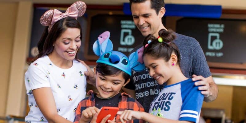 A family at the Walt Disney World Resort