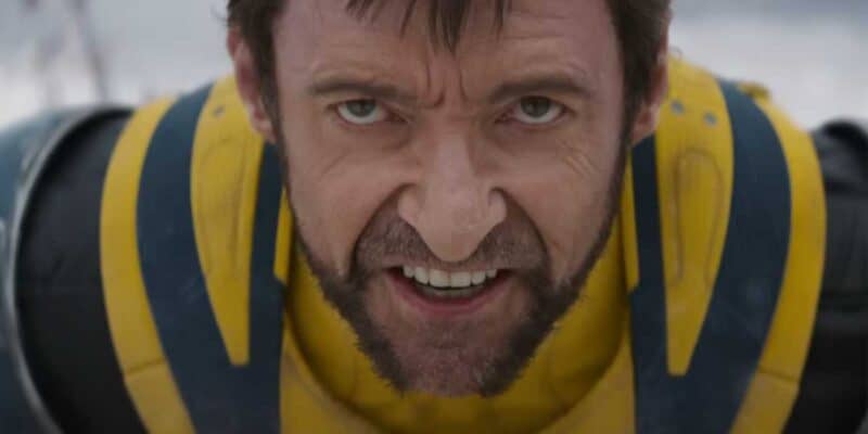 Close-up of Wolverine (Hugh Jackman) in the 'Deadpool & Wolverine' trailer