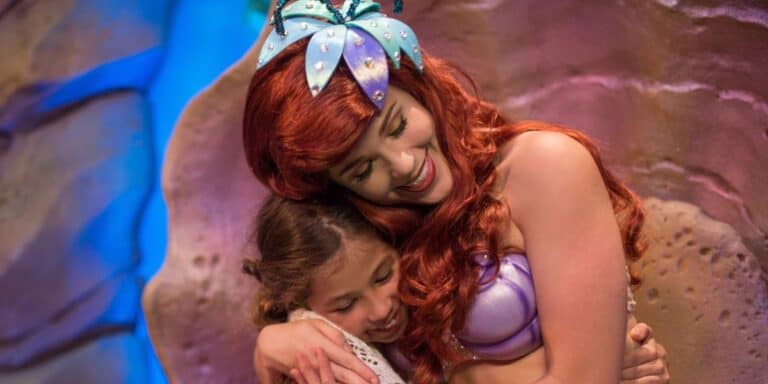 Disney's Princess Ariel Snaps Neck at Magic Kingdom