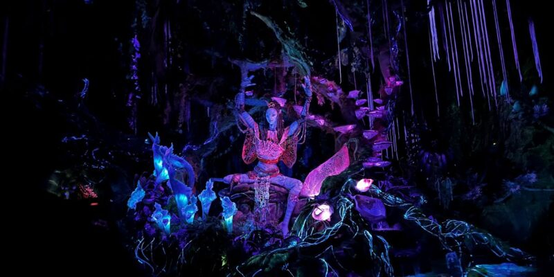 The legendary Na’vi Shaman of Songs in Na'vi River Journey, an attraction inspired by James Cameron's 'Avatar' franchise in Pandora — The World of Avatar, located in Disney's Animal Kingdom at Walt Disney World Resort
