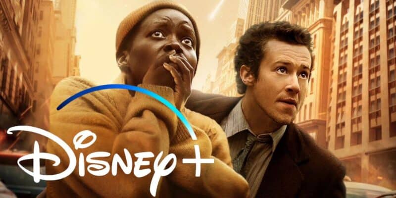 Joseph Quinn and Lupita Nyong'o in 'A Quiet Place: Day One'