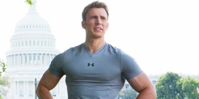 Chris Evans as Steve Rogers